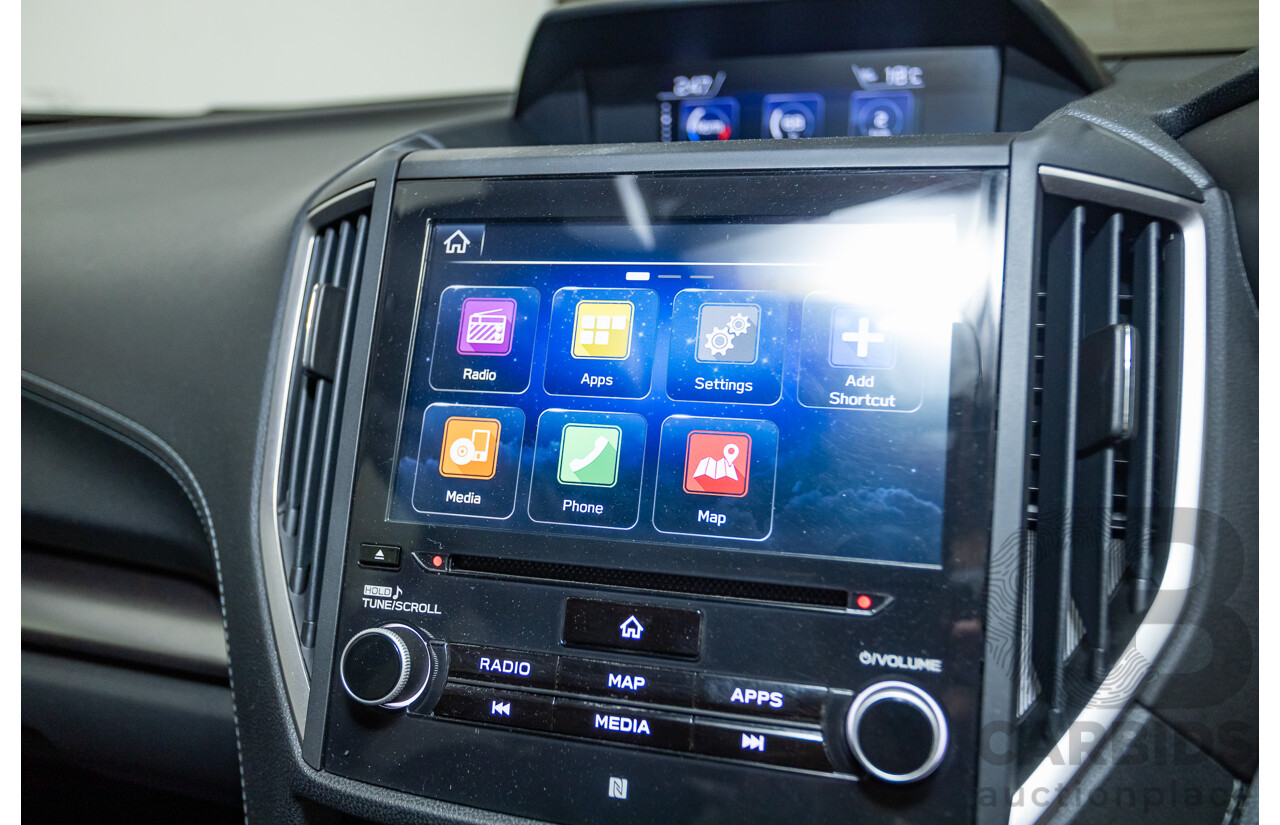 2/2017 Subaru Impreza 2.0i Premium (AWD) MY17 5d Hatchback Pure Red 2.0L