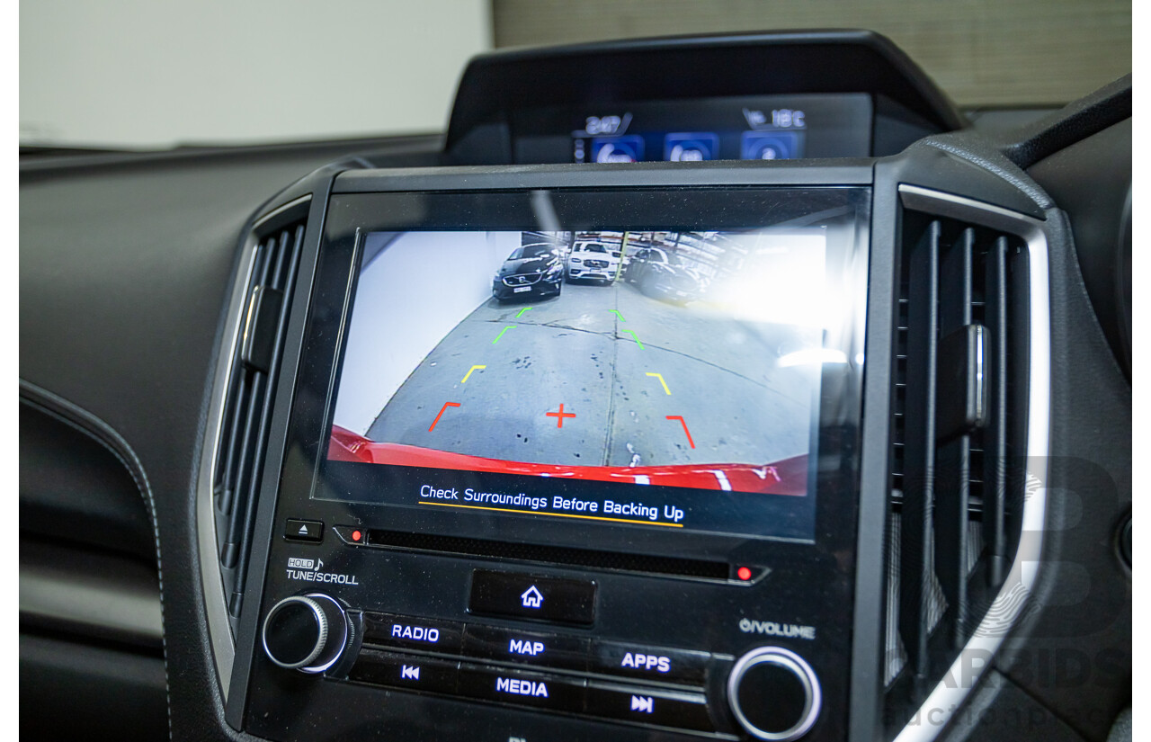 2/2017 Subaru Impreza 2.0i Premium (AWD) MY17 5d Hatchback Pure Red 2.0L