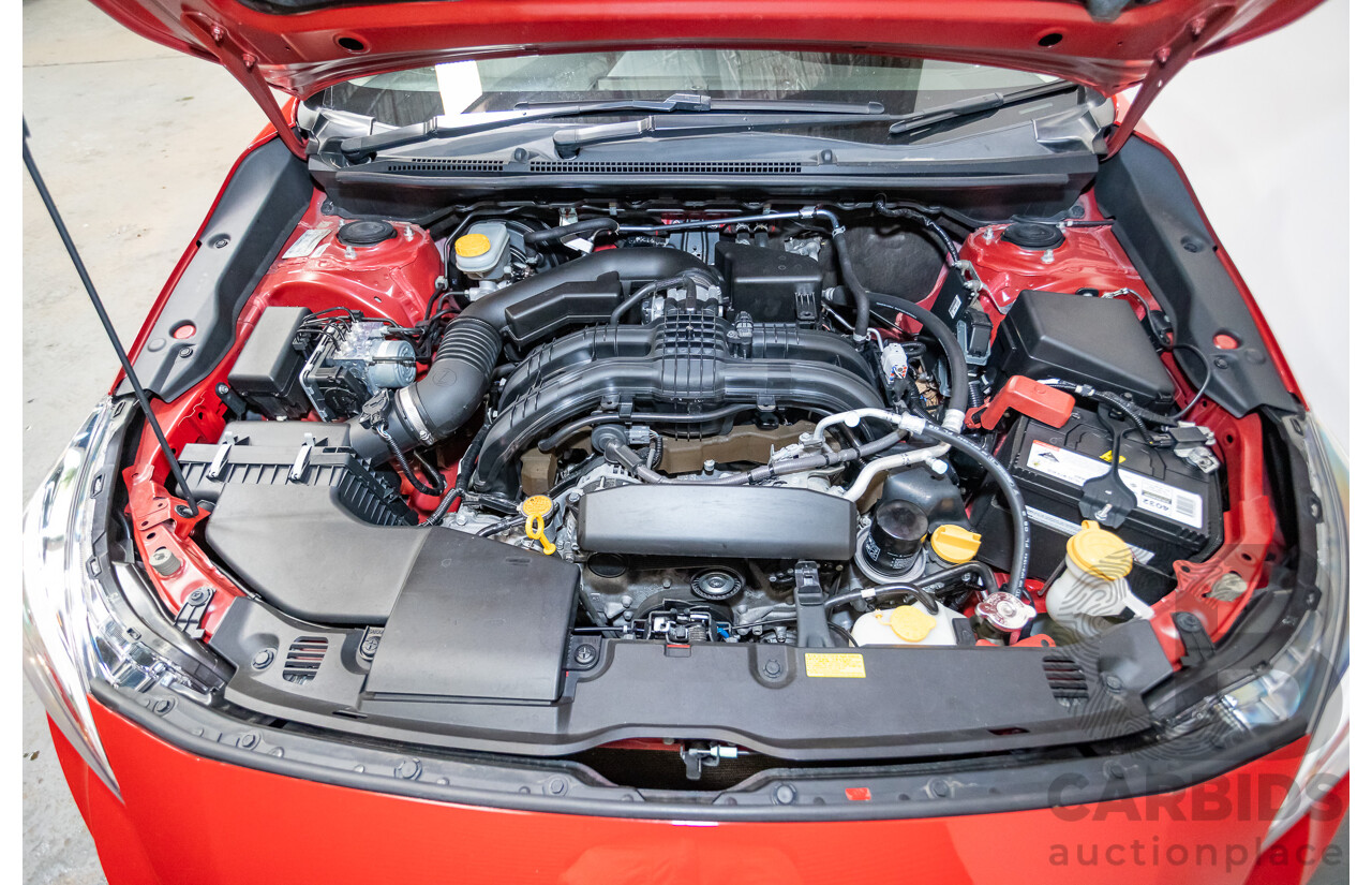 2/2017 Subaru Impreza 2.0i Premium (AWD) MY17 5d Hatchback Pure Red 2.0L