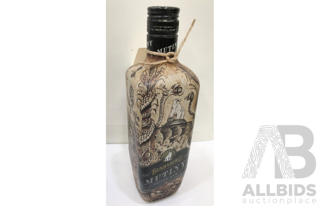 700ml Bottle of Bundaberg Mutiny Spiced Rum