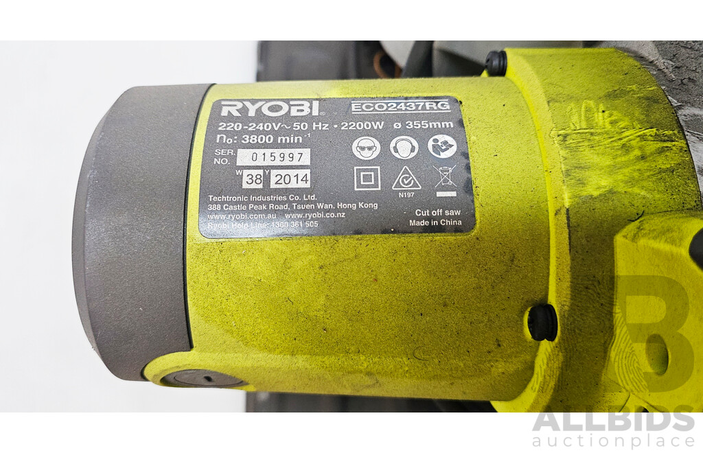 Ryobi (ECO2437RG) 2200W 355mm Cut Off Saw
