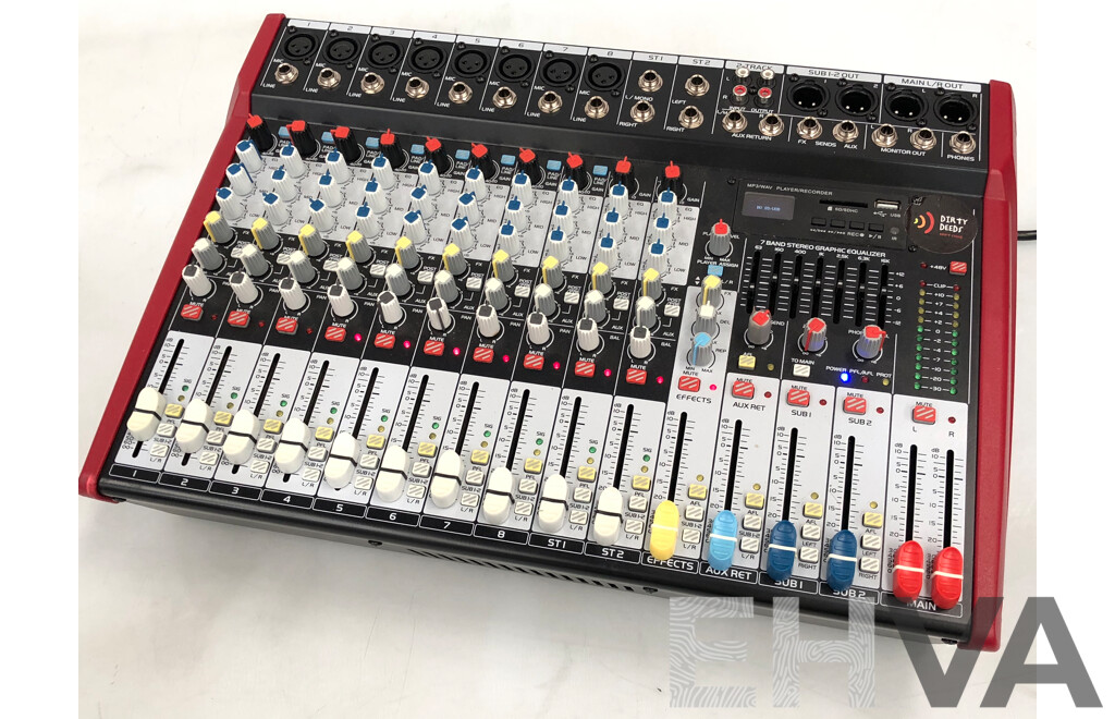 Swamp Industries M210-P 10 Channel Power Mixer