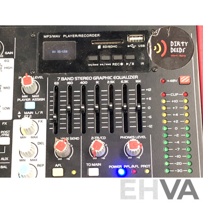 Swamp Industries M210-P 10 Channel Power Mixer