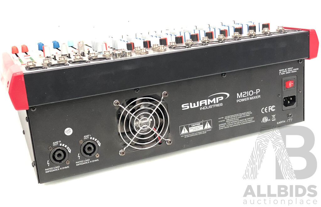 Swamp Industries M210-P 10 Channel Power Mixer