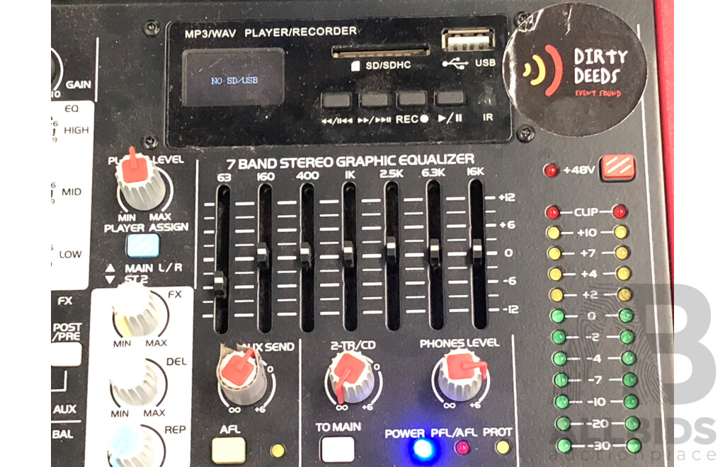 Swamp Industries M210-P 10 Channel Power Mixer