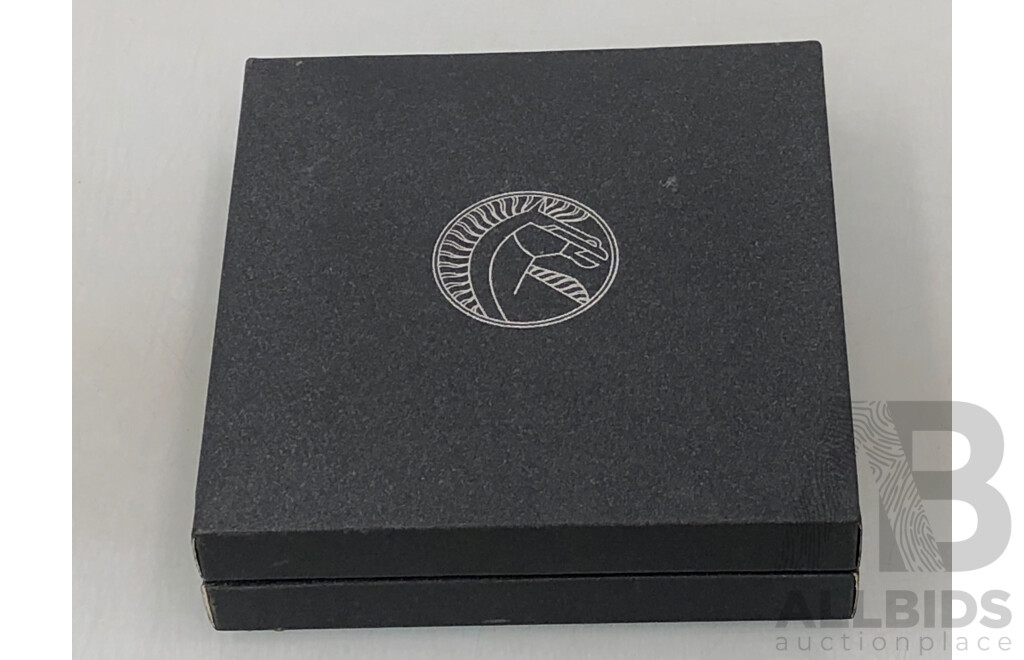 Commemorative Silver Coin 2002  Chinese Year of the Horse