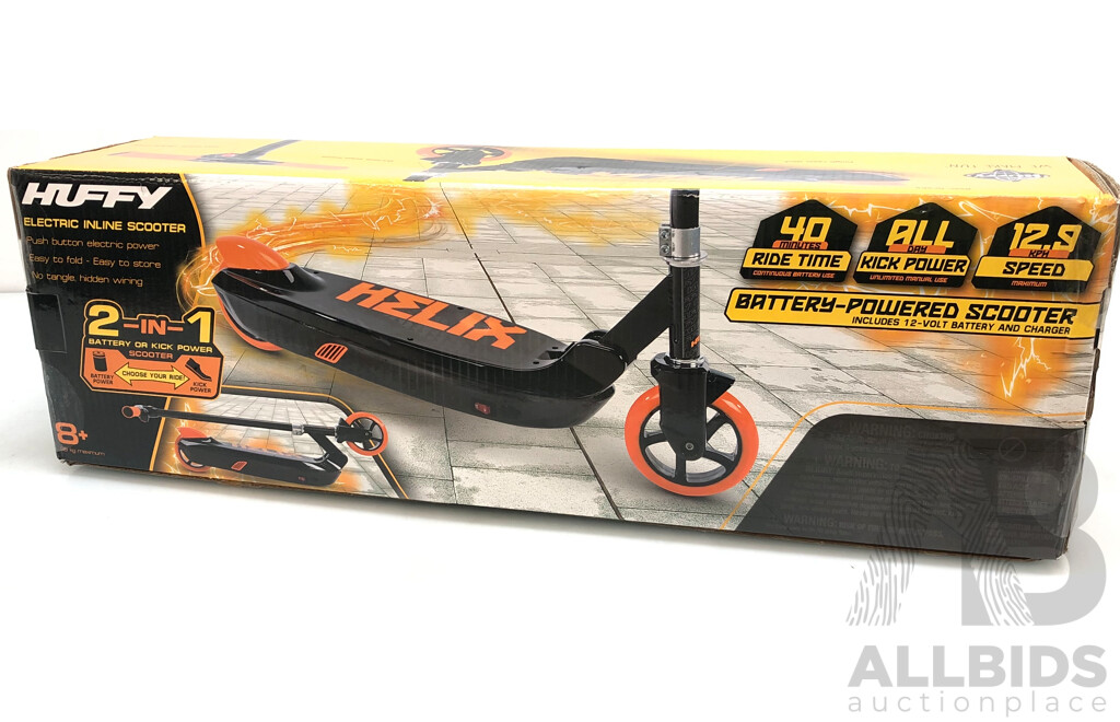 Huffy 12 Volt Electric Incline Scooter - New
