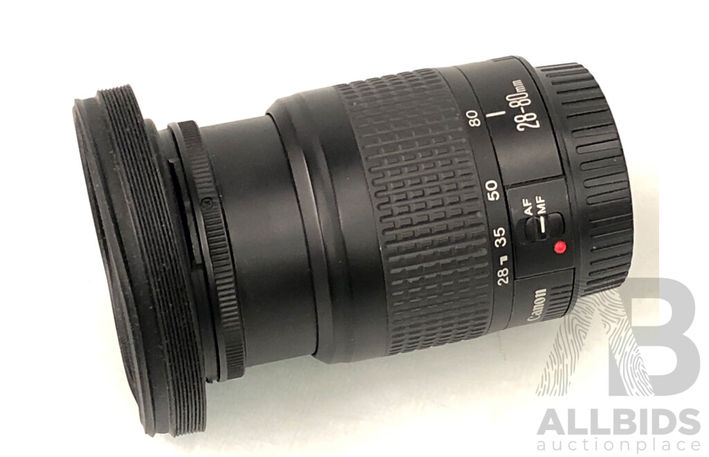 Canon EOS 30D 8.0 Megapixel Digital Camera with Two Lenses and Lowepro Soft Case