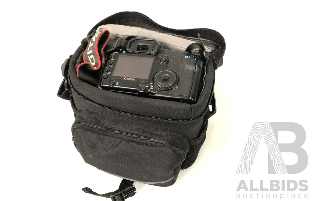 Canon EOS 30D 8.0 Megapixel Digital Camera with Two Lenses and Lowepro Soft Case