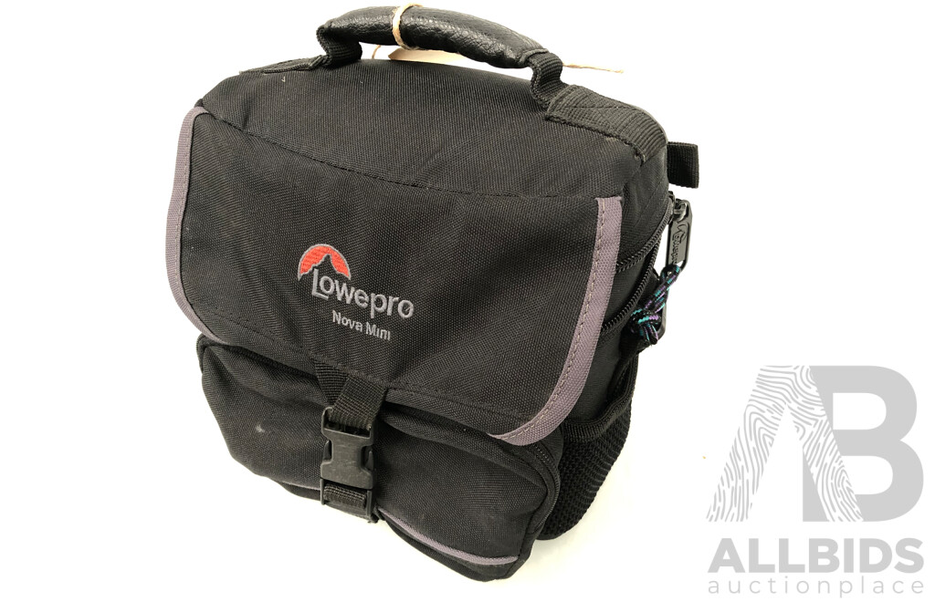 Canon EOS 30D 8.0 Megapixel Digital Camera with Two Lenses and Lowepro Soft Case