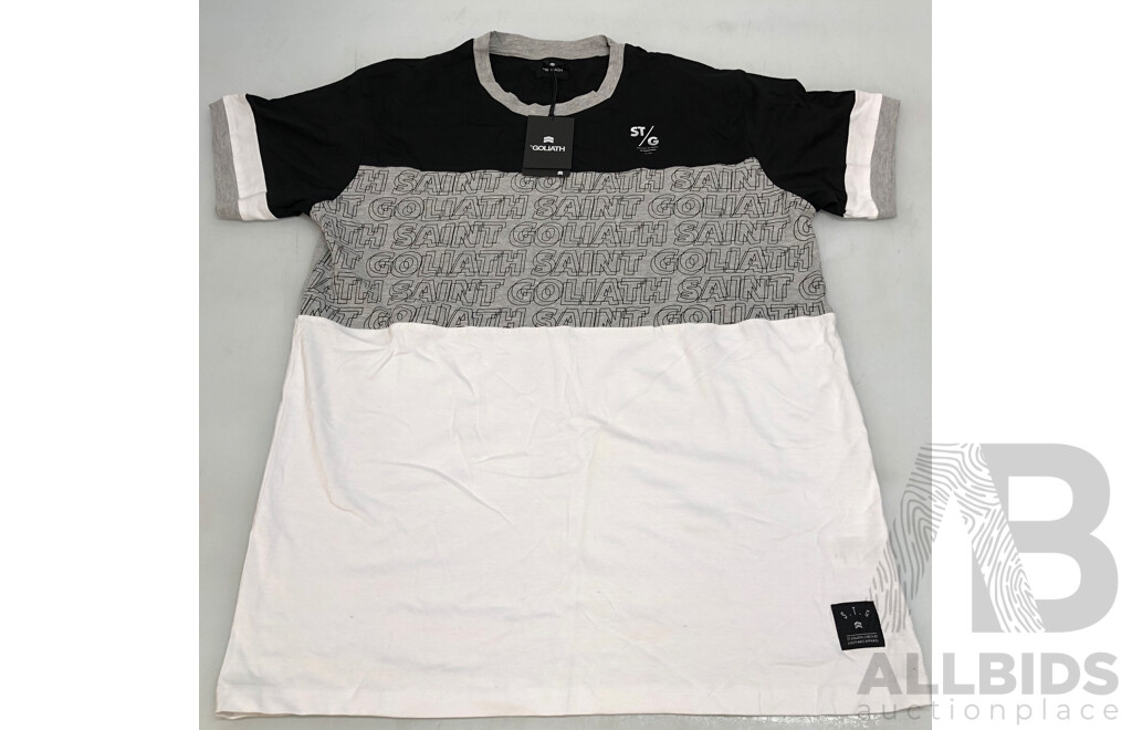 Jack & Jones, Mossimo and Goliath Men's Clothing From Myer - Lot of Six - Brand New with Tags - ORP $559.70