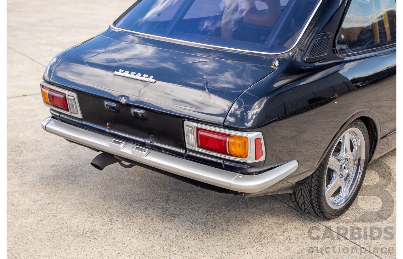 1/1973 Toyota Corolla KE20 2d Sedan Black Ported Rotary 2.3L - Modified & Engineered