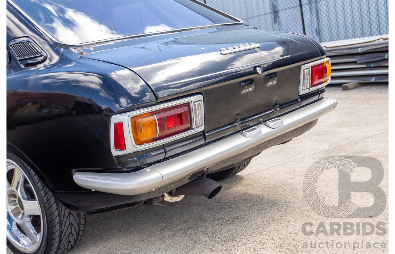 1/1973 Toyota Corolla KE20 2d Sedan Black Ported Rotary 2.3L - Modified & Engineered