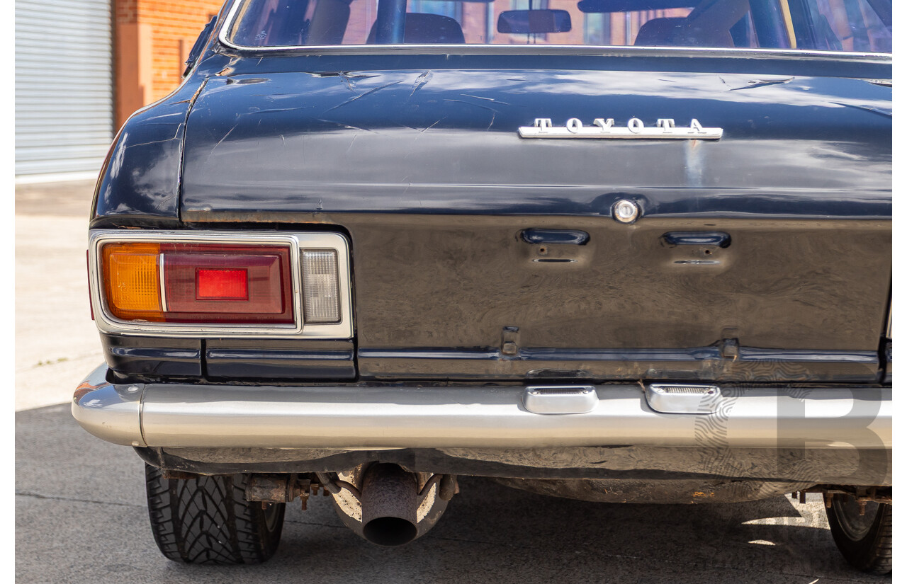 1/1973 Toyota Corolla KE20 2d Sedan Black Ported Rotary 2.3L - Modified & Engineered