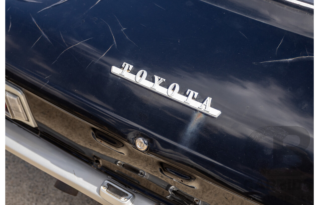 1/1973 Toyota Corolla KE20 2d Sedan Black Ported Rotary 2.3L - Modified & Engineered