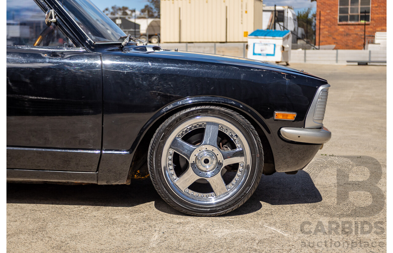 1/1973 Toyota Corolla KE20 2d Sedan Black Ported Rotary 2.3L - Modified & Engineered