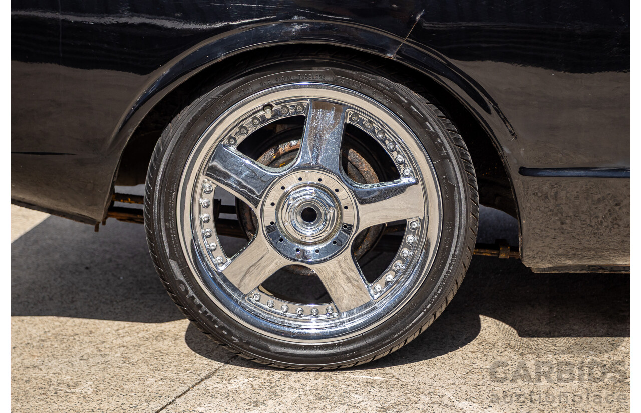 1/1973 Toyota Corolla KE20 2d Sedan Black Ported Rotary 2.3L - Modified & Engineered