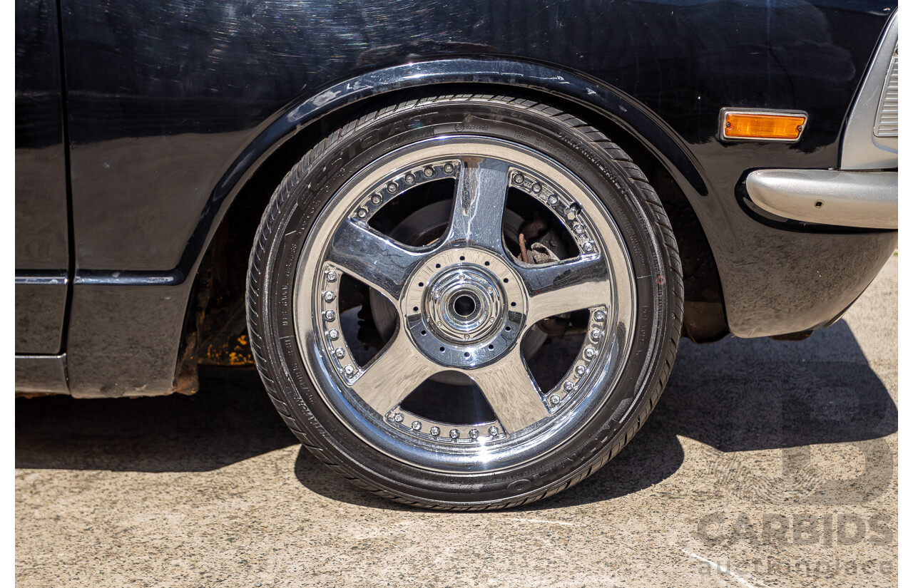 1/1973 Toyota Corolla KE20 2d Sedan Black Ported Rotary 2.3L - Modified & Engineered