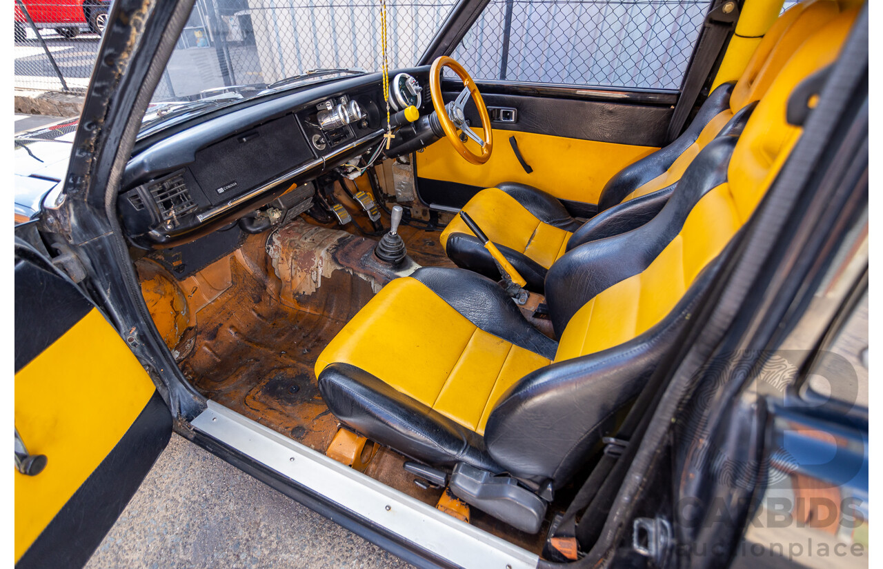 1/1973 Toyota Corolla KE20 2d Sedan Black Ported Rotary 2.3L - Modified & Engineered