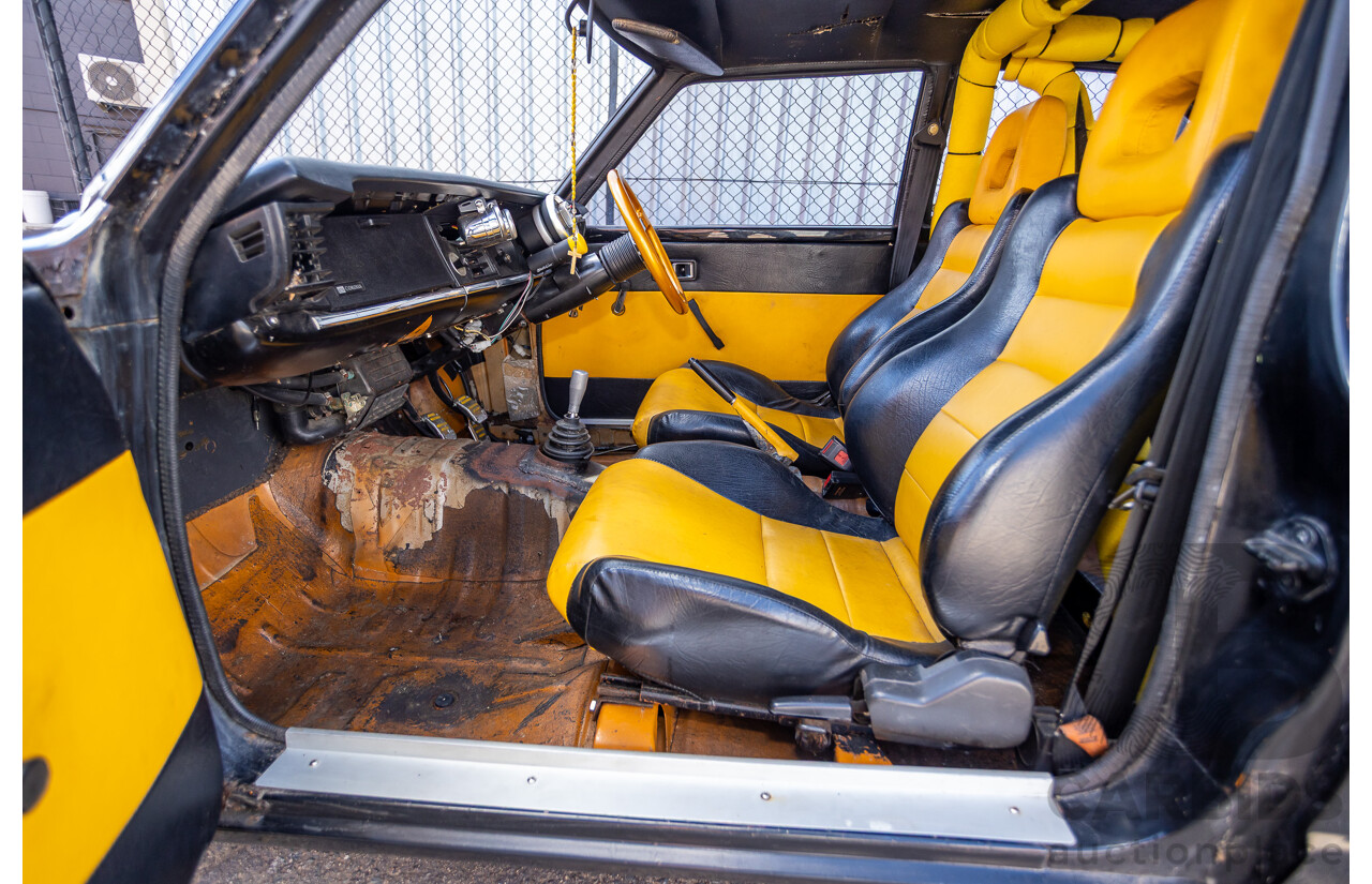 1/1973 Toyota Corolla KE20 2d Sedan Black Ported Rotary 2.3L - Modified & Engineered