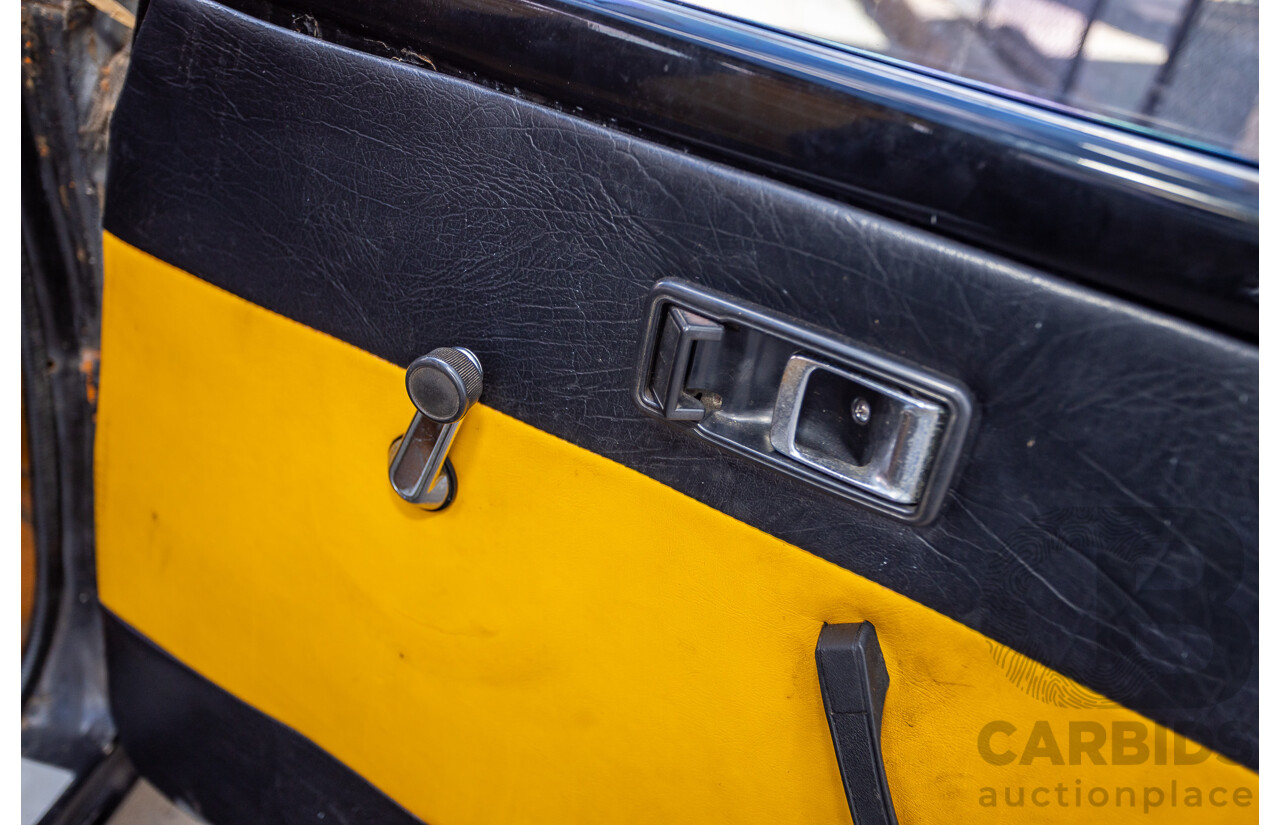 1/1973 Toyota Corolla KE20 2d Sedan Black Ported Rotary 2.3L - Modified & Engineered