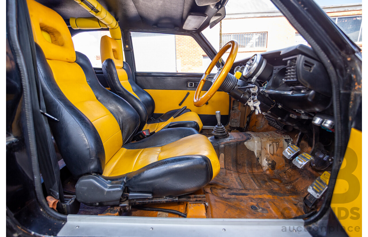 1/1973 Toyota Corolla KE20 2d Sedan Black Ported Rotary 2.3L - Modified & Engineered