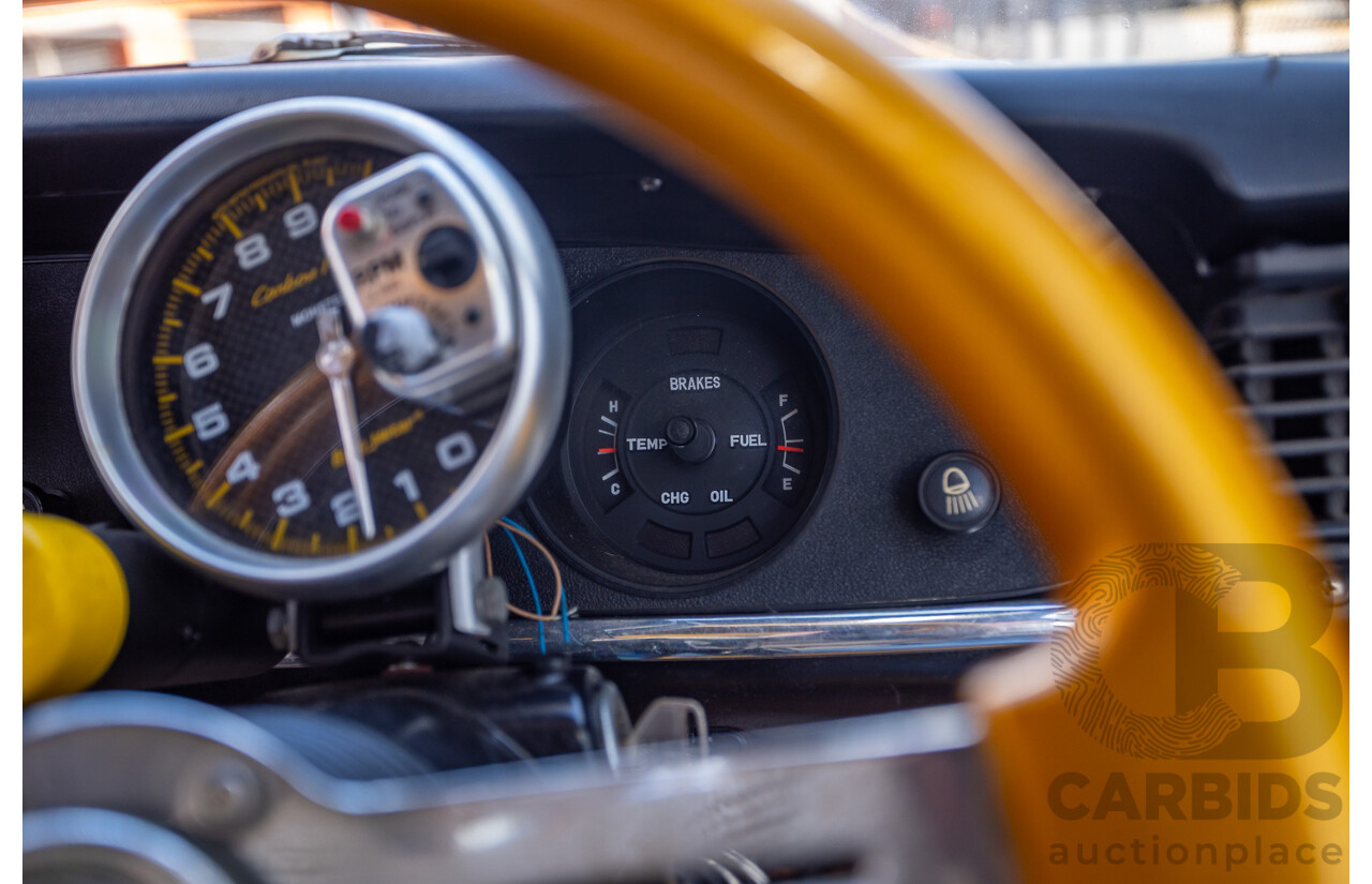 1/1973 Toyota Corolla KE20 2d Sedan Black Ported Rotary 2.3L - Modified & Engineered