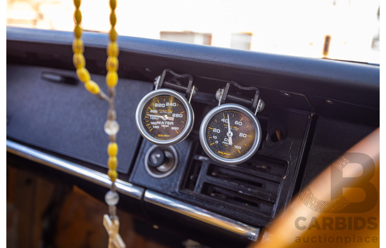 1/1973 Toyota Corolla KE20 2d Sedan Black Ported Rotary 2.3L - Modified & Engineered