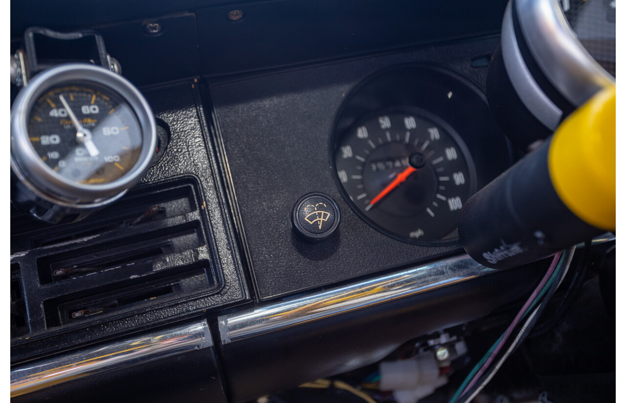 1/1973 Toyota Corolla KE20 2d Sedan Black Ported Rotary 2.3L - Modified & Engineered