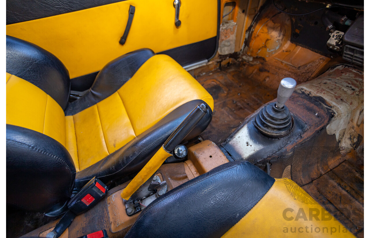 1/1973 Toyota Corolla KE20 2d Sedan Black Ported Rotary 2.3L - Modified & Engineered