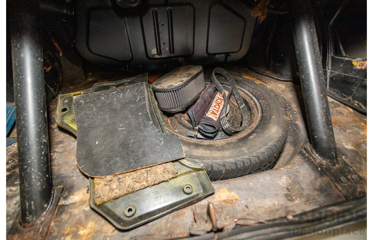 1/1973 Toyota Corolla KE20 2d Sedan Black Ported Rotary 2.3L - Modified & Engineered