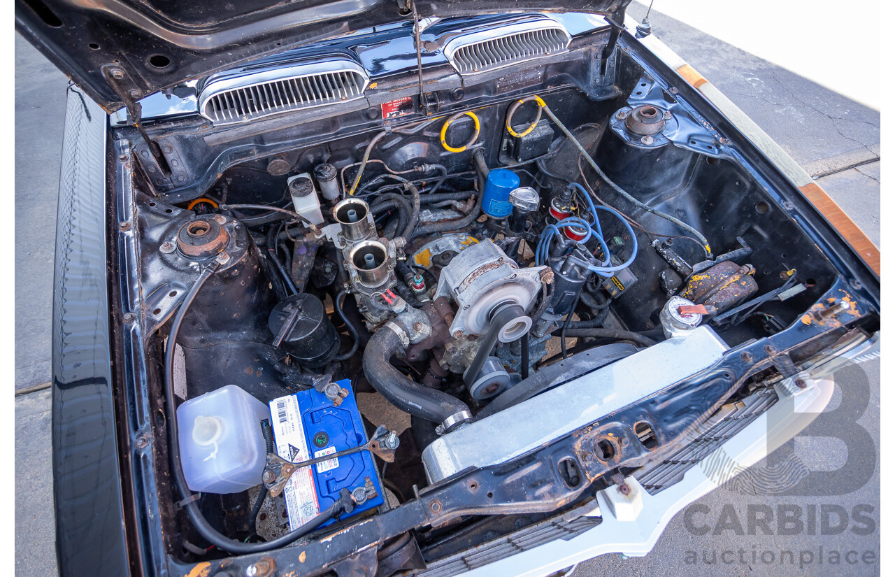 1/1973 Toyota Corolla KE20 2d Sedan Black Ported Rotary 2.3L - Modified & Engineered