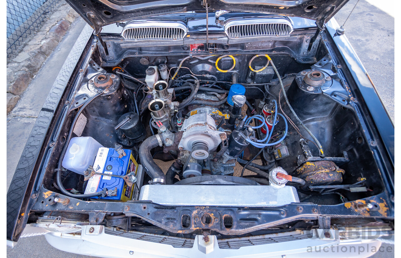 1/1973 Toyota Corolla KE20 2d Sedan Black Ported Rotary 2.3L - Modified & Engineered