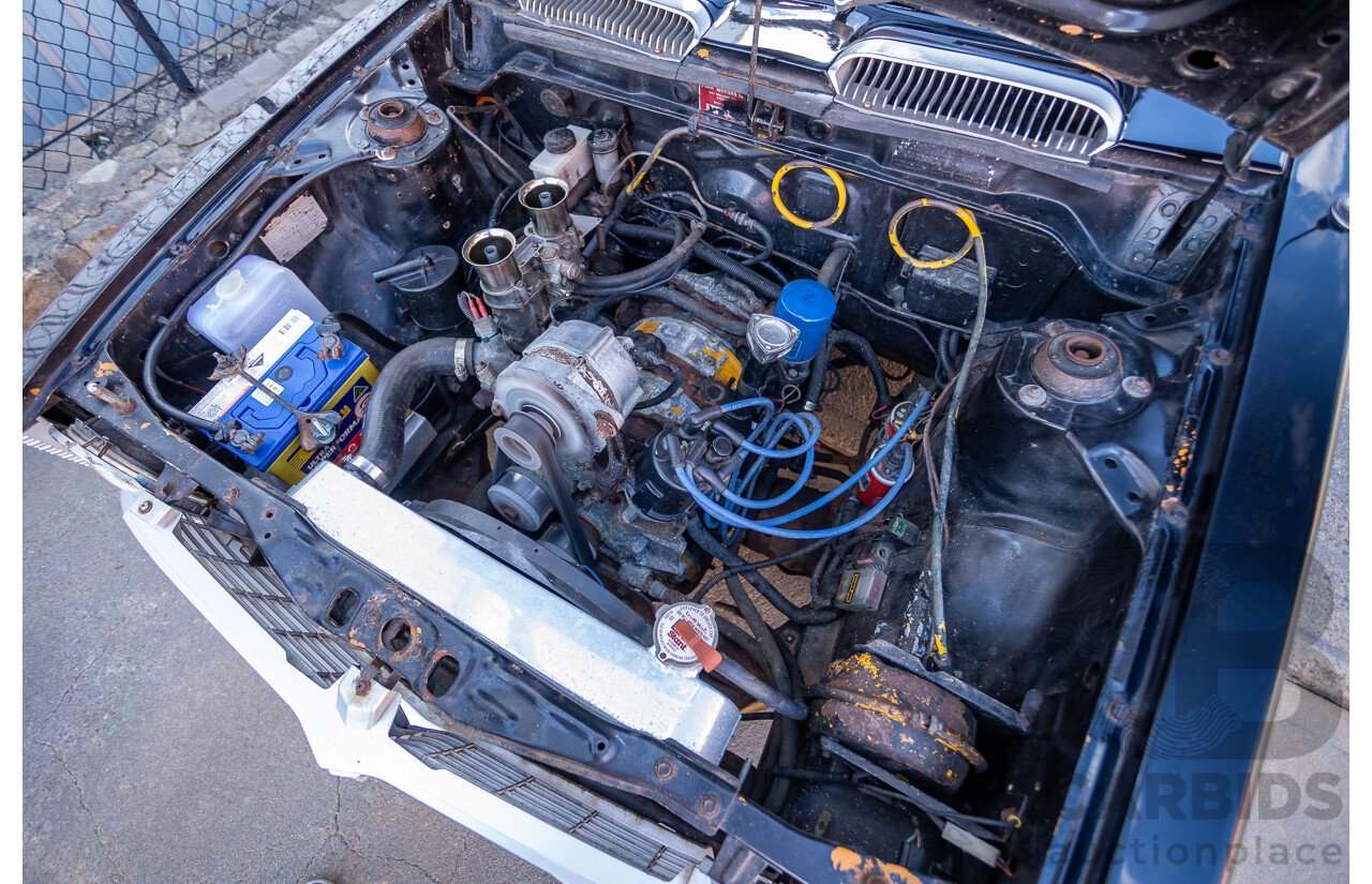 1/1973 Toyota Corolla KE20 2d Sedan Black Ported Rotary 2.3L - Modified & Engineered