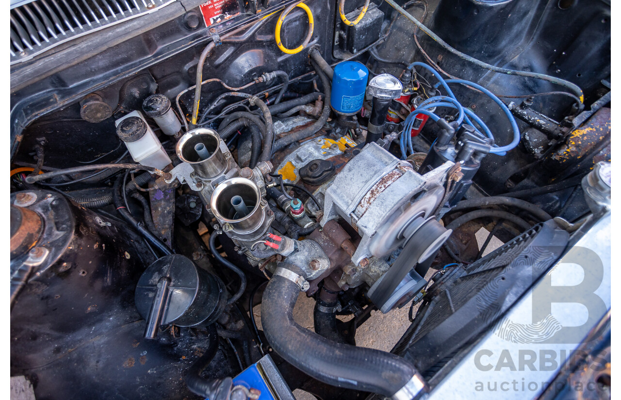 1/1973 Toyota Corolla KE20 2d Sedan Black Ported Rotary 2.3L - Modified & Engineered