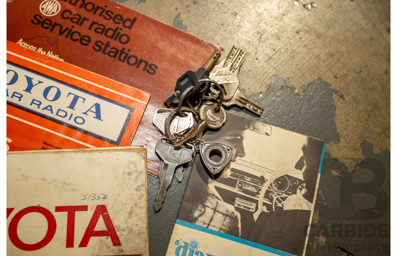 1/1973 Toyota Corolla KE20 2d Sedan Black Ported Rotary 2.3L - Modified & Engineered