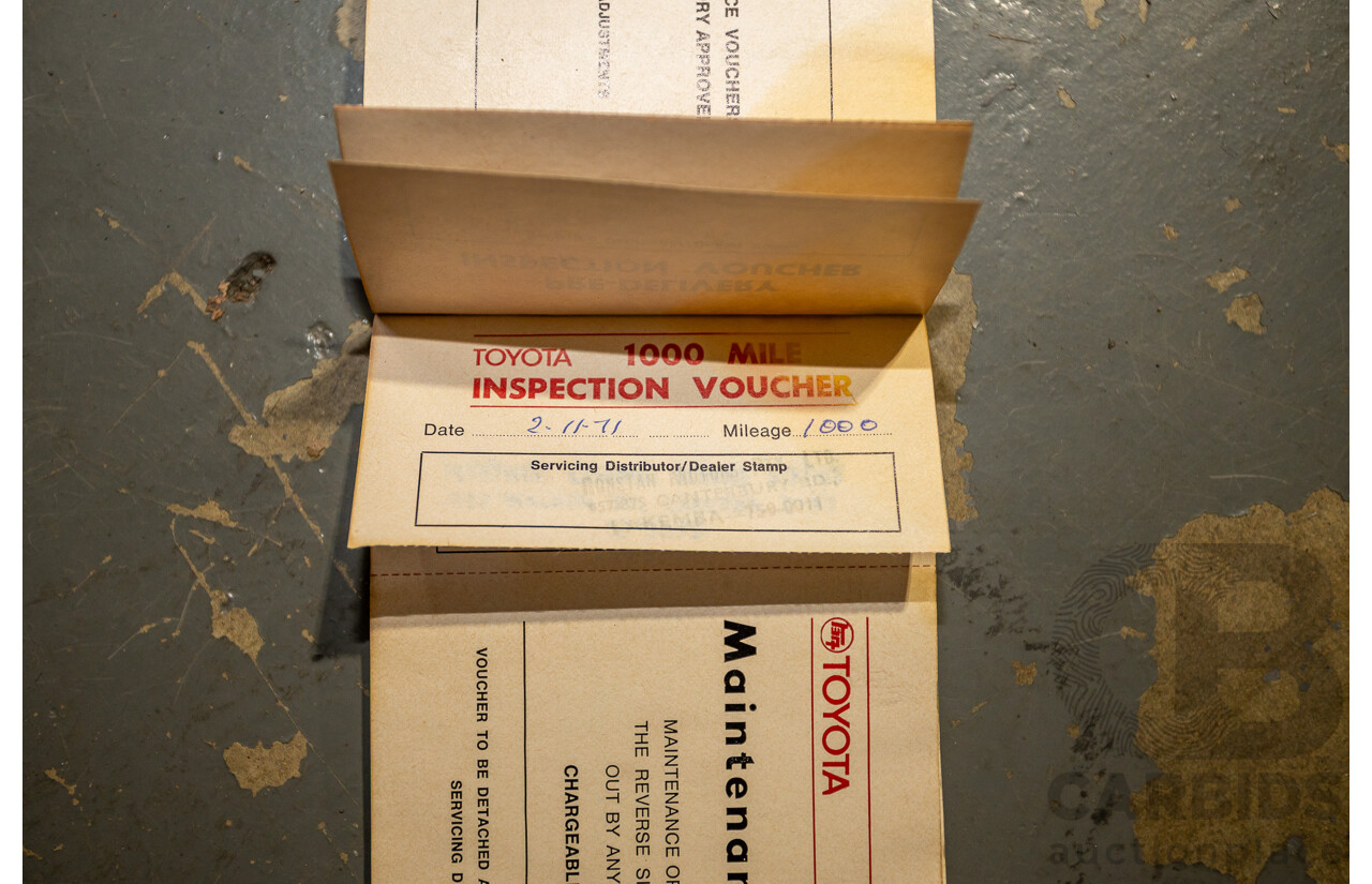 1/1973 Toyota Corolla KE20 2d Sedan Black Ported Rotary 2.3L - Modified & Engineered