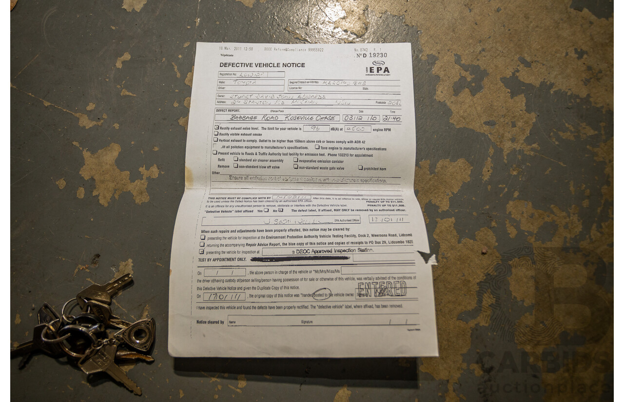 1/1973 Toyota Corolla KE20 2d Sedan Black Ported Rotary 2.3L - Modified & Engineered