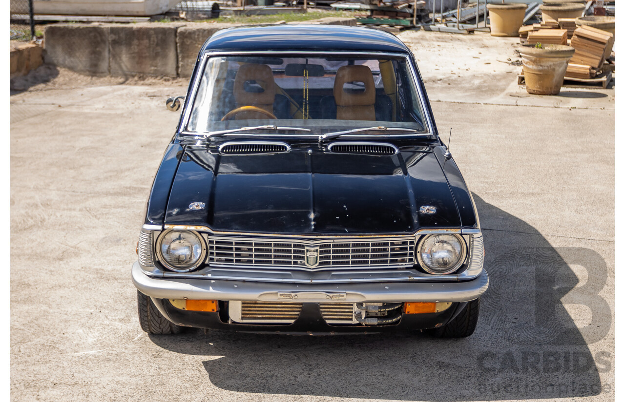 1/1973 Toyota Corolla KE20 2d Sedan Black Ported Rotary 2.3L - Modified & Engineered