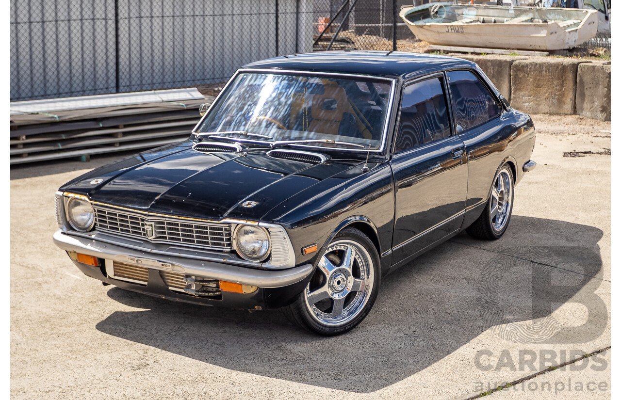 1/1973 Toyota Corolla KE20 2d Sedan Black Ported Rotary 2.3L - Modified & Engineered