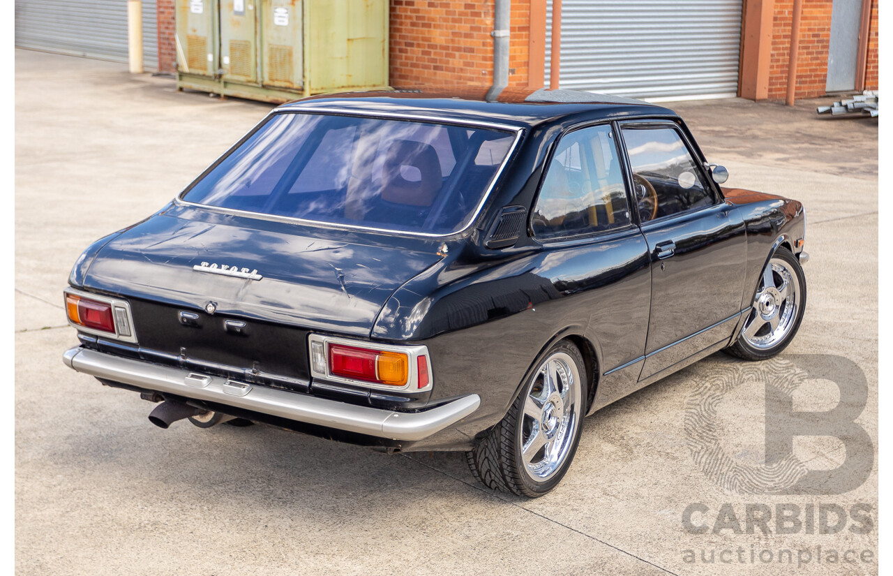 1/1973 Toyota Corolla KE20 2d Sedan Black Ported Rotary 2.3L - Modified & Engineered