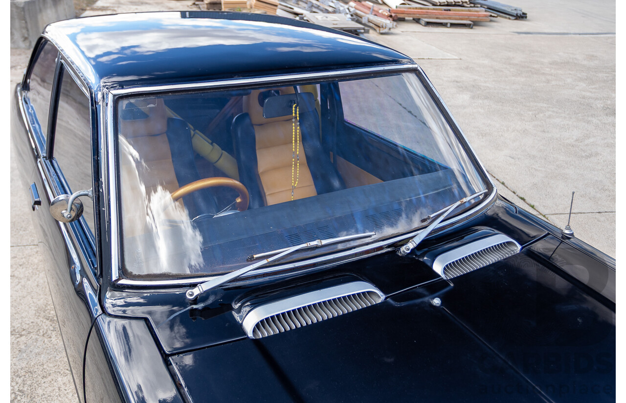 1/1973 Toyota Corolla KE20 2d Sedan Black Ported Rotary 2.3L - Modified & Engineered