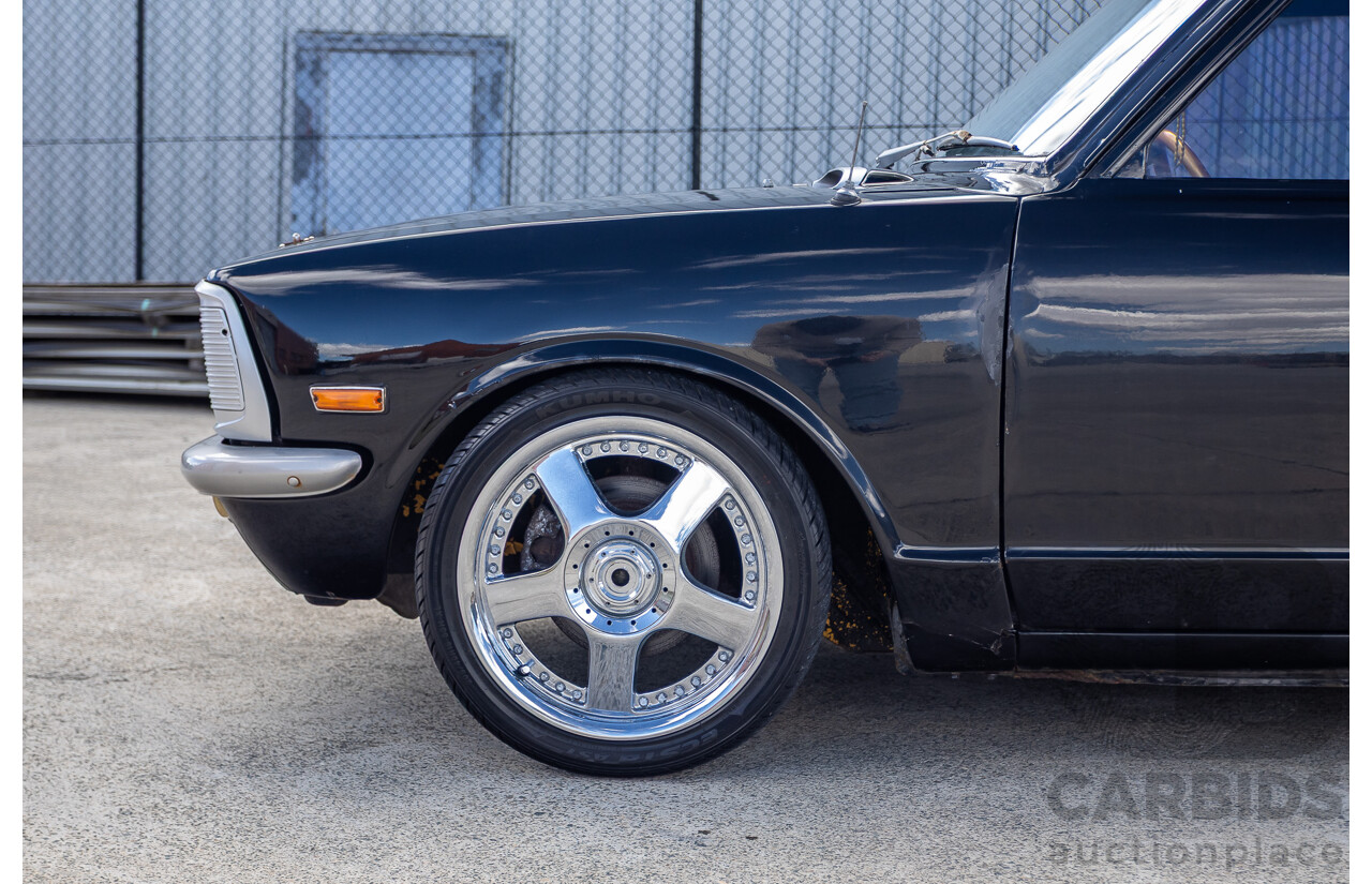 1/1973 Toyota Corolla KE20 2d Sedan Black Ported Rotary 2.3L - Modified & Engineered