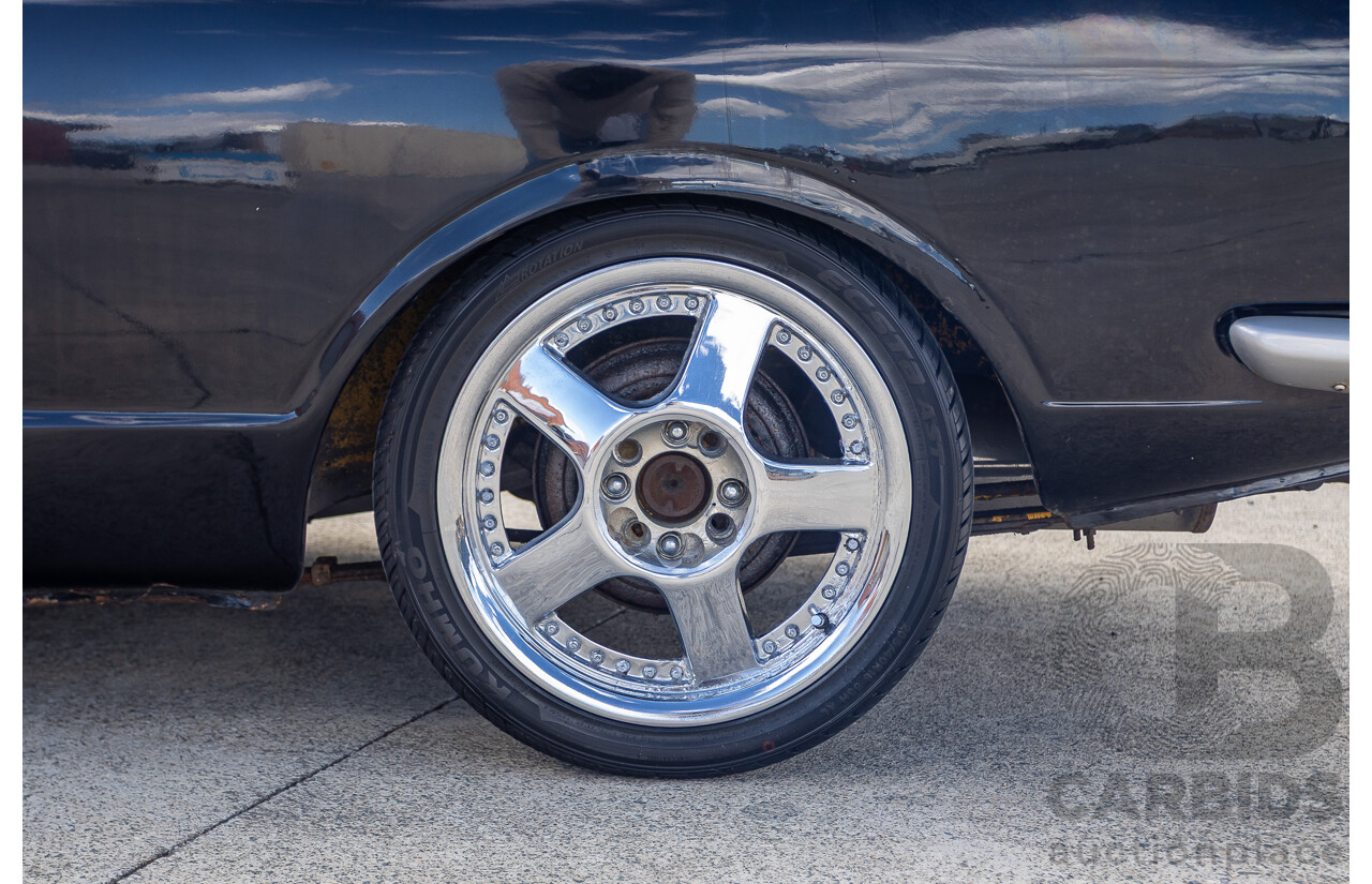 1/1973 Toyota Corolla KE20 2d Sedan Black Ported Rotary 2.3L - Modified & Engineered