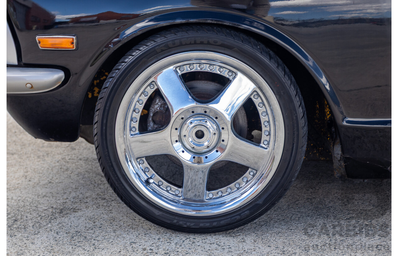 1/1973 Toyota Corolla KE20 2d Sedan Black Ported Rotary 2.3L - Modified & Engineered