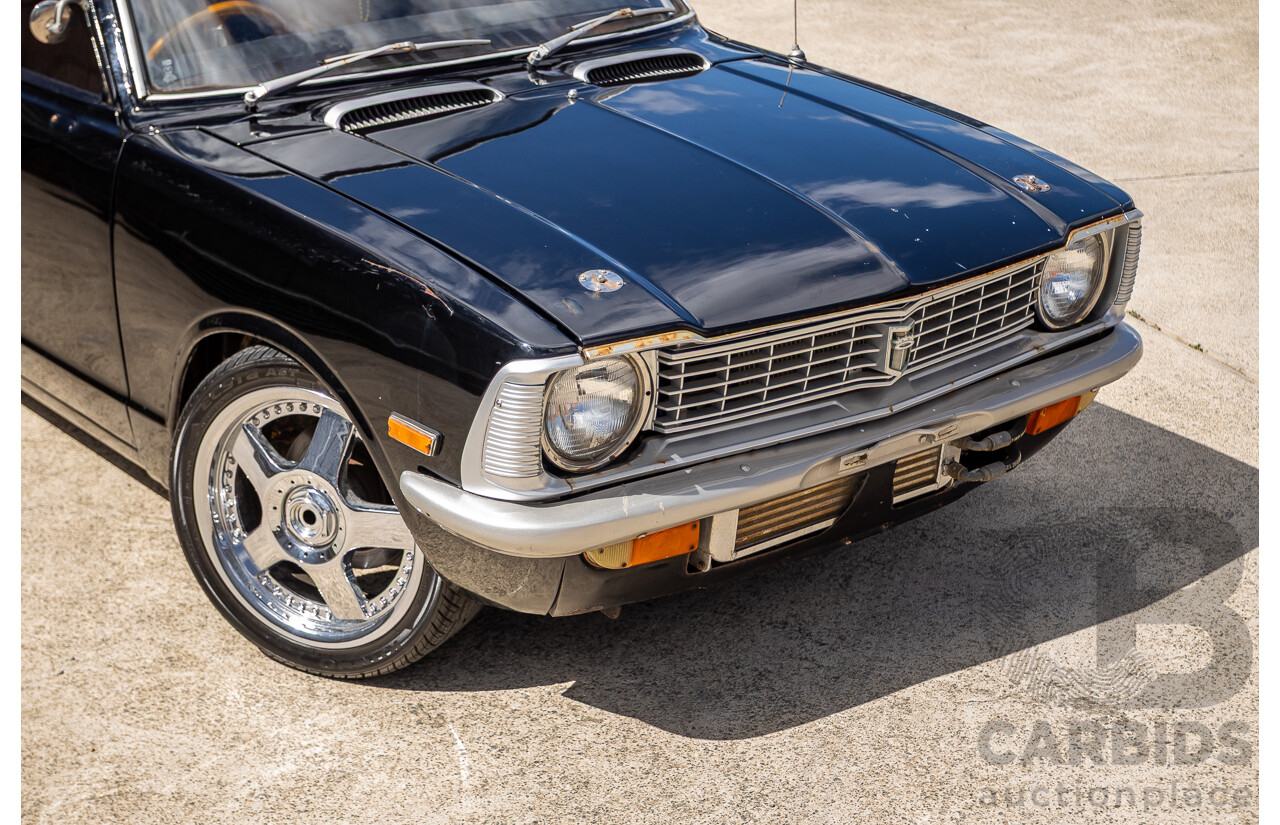 1/1973 Toyota Corolla KE20 2d Sedan Black Ported Rotary 2.3L - Modified & Engineered