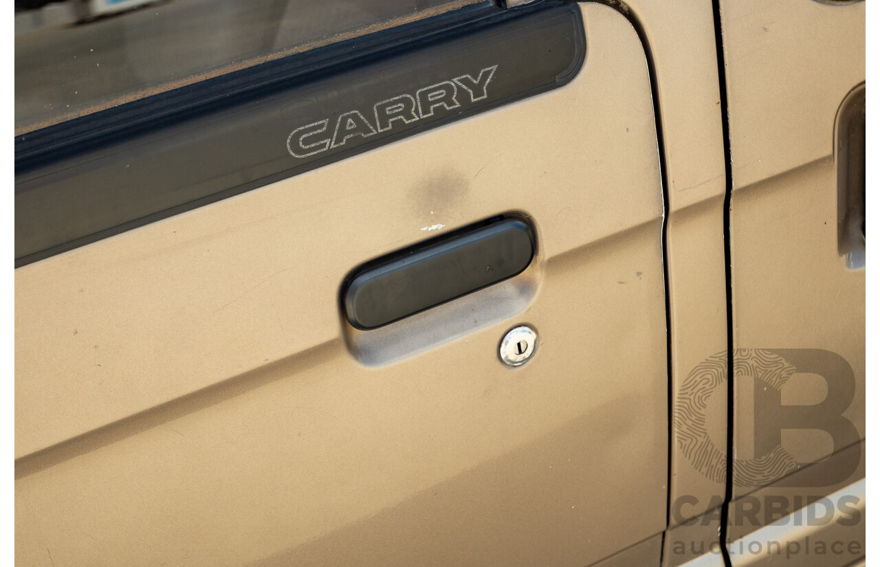 8/1987 Suzuki Super Carry Van DA21V 2d Van Brown 1.0L