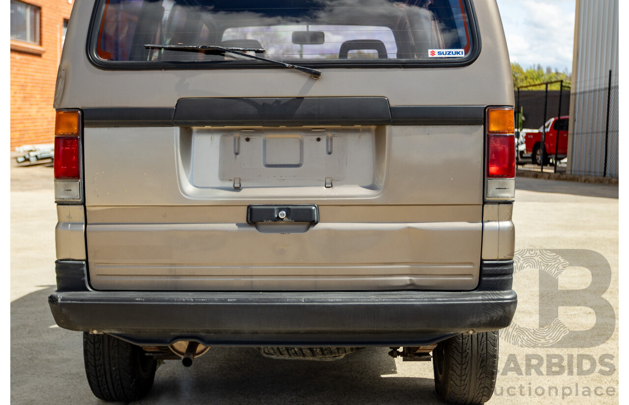 8/1987 Suzuki Super Carry Van DA21V 2d Van Brown 1.0L