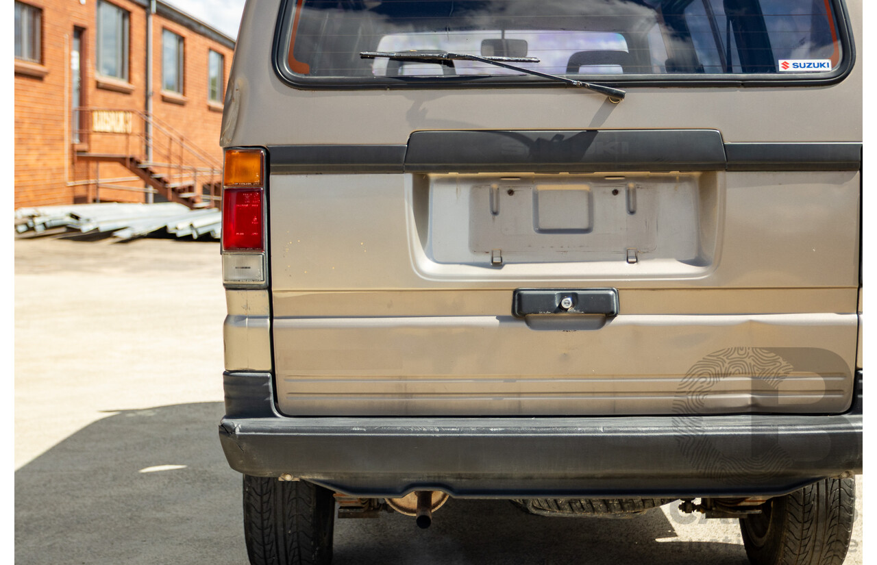8/1987 Suzuki Super Carry Van DA21V 2d Van Brown 1.0L