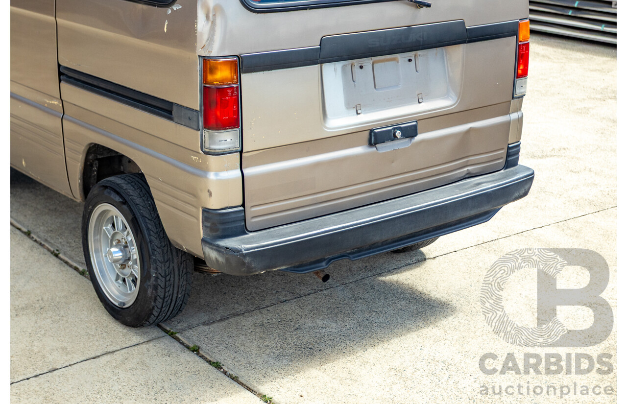 8/1987 Suzuki Super Carry Van DA21V 2d Van Brown 1.0L